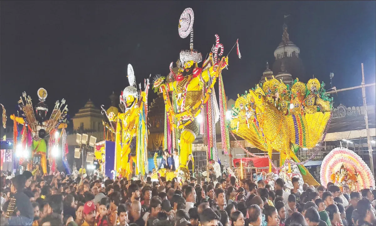  ଅନନ୍ୟ ପରମ୍ପରା: ଗୋସାଣୀ ଯାତରେ ବିଦାୟ ନେଲେ ମା’