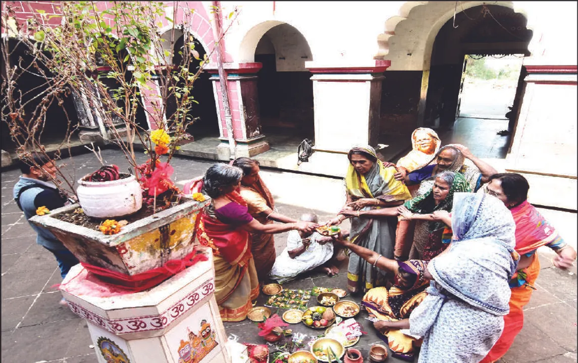  ରାଈ ଦାମୋଦର ବେଶ ଦେଖି ଗଦ୍‌ଗଦ୍‌ ହବିଷ୍ୟାଳି