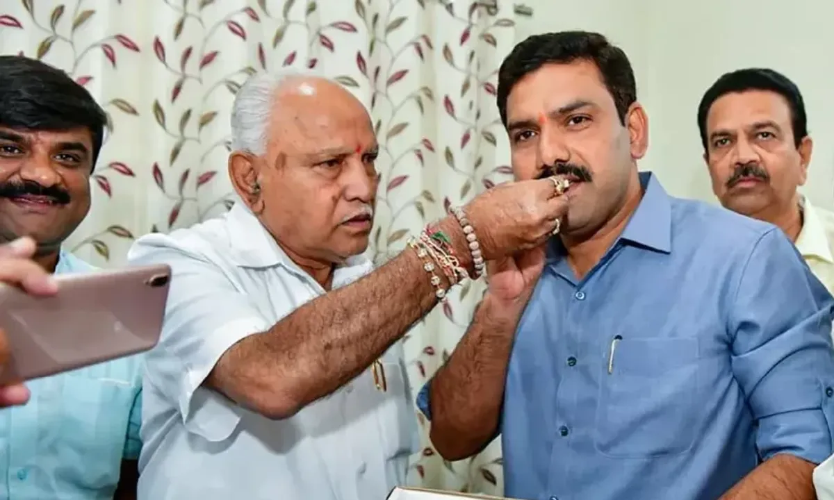  ପୂର୍ବତନ ମୁଖ୍ୟମନ୍ତ୍ରୀ ୟେଦୁରପ୍ପାଙ୍କ ପୁଅ ବିଜୟେନ୍ଦ୍ର ହେଲେ କର୍ଣ୍ଣାଟକ ରାଜ୍ୟ ବିଜେପି ସଭାପତି