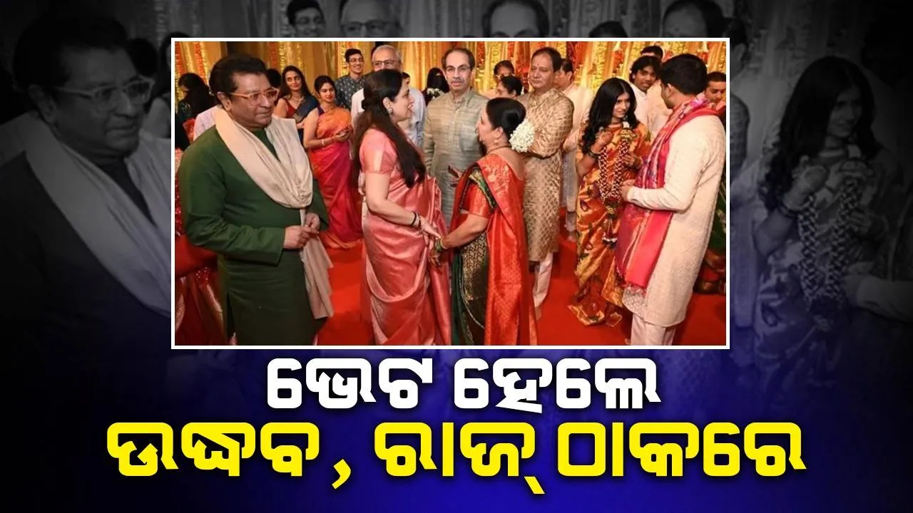  ଦୀର୍ଘ ବର୍ଷର ବ୍ୟବଧାନ ପରେ ଏକାଠି ଦେଖାହେଲେ ରାଜ୍‌ ଠାକରେ, ଉଦ୍ଧବ ଠାକରେ