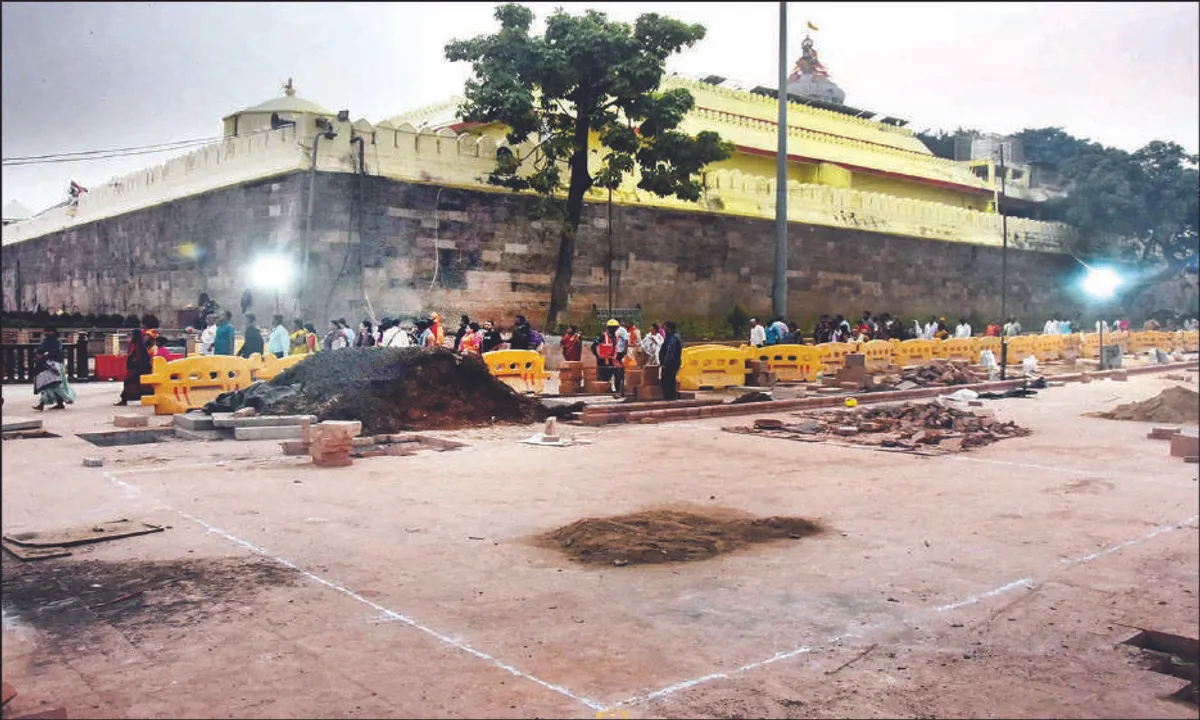  ଶ୍ରୀମନ୍ଦିର ପରିକ୍ରମା ପ୍ରକଳ୍ପ ଲୋକାର୍ପଣ ଉତ୍ସବ: ମହାଯଜ୍ଞ ସ୍ଥଳ ଚିହ୍ନଟ