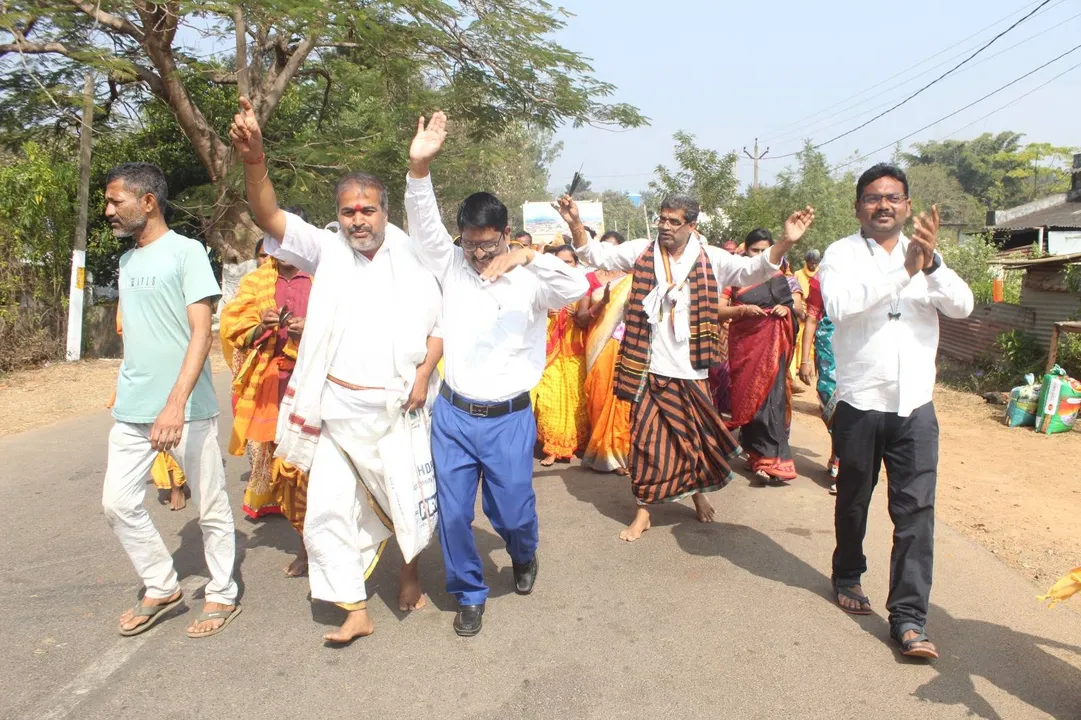  ଘୁ.ଉଦୟଗିରି ଏନଏସିରେ ପରିକ୍ରମା ପ୍ରକଳ୍ପର ଅର୍ପଣ ରଥ ପରିକ୍ରମା