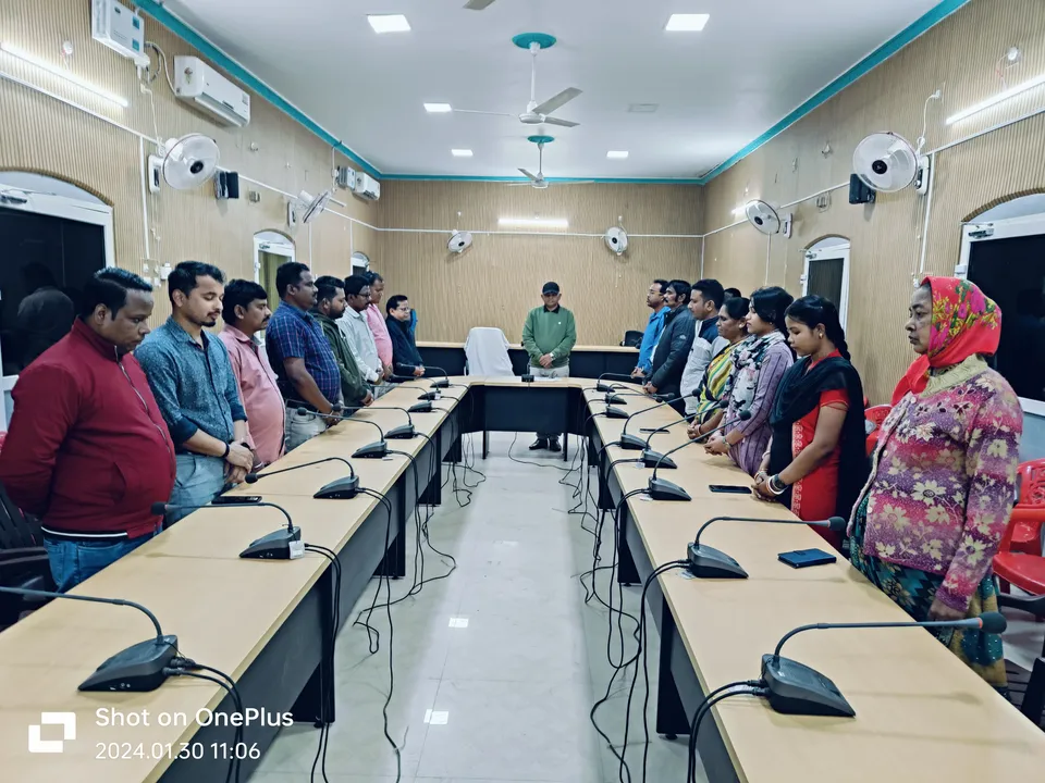  ରାଇରଙ୍ଗପୁର ଉପଜିଲ୍ଲପାଳ କାର୍ଯ୍ୟଳୟରେ ସହିଦ ଦିବସ ପାଳିତ