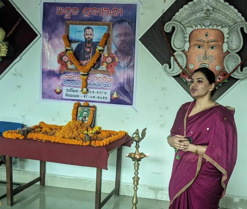  ଦିବଙ୍ଗତ ସାମ୍ବାଦିକଙ୍କ ବିୟୋଗରେ ଶ୍ରଦ୍ଧାଞ୍ଜଳି ସଭା