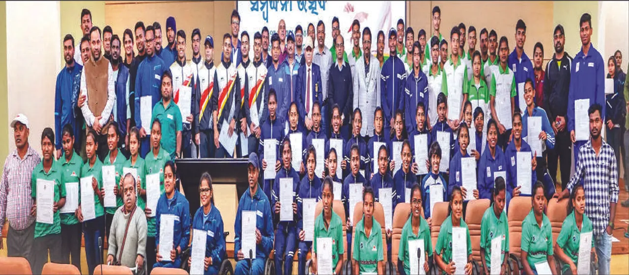  ୮୮ ଖେଳାଳିଙ୍କୁ ୧୯.୬ ଲକ୍ଷ ପ୍ରୋତ୍ସାହନ