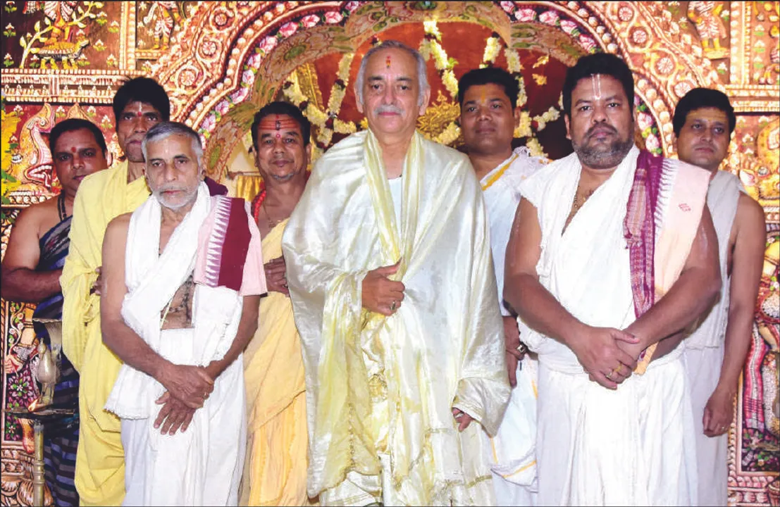  ଶ୍ରୀମନ୍ଦିର ପରିକ୍ରମା ପ୍ରକଳ୍ପ ଲୋକାର୍ପଣ ଉତ୍ସବର ଶୁଭାରମ୍ଭ: ଗଜପତି କଲେ ବ୍ରାହ୍ମଣବରଣ