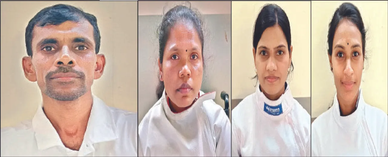  ଜାତୀୟ ପାରା ଅସିଚାଳନା: ‌ରମେଶ, ପୂଜାସ୍ବିନୀ, ମାଳିତୀ, ଶୀଲାଙ୍କୁ ସ୍ବର୍ଣ୍ଣ