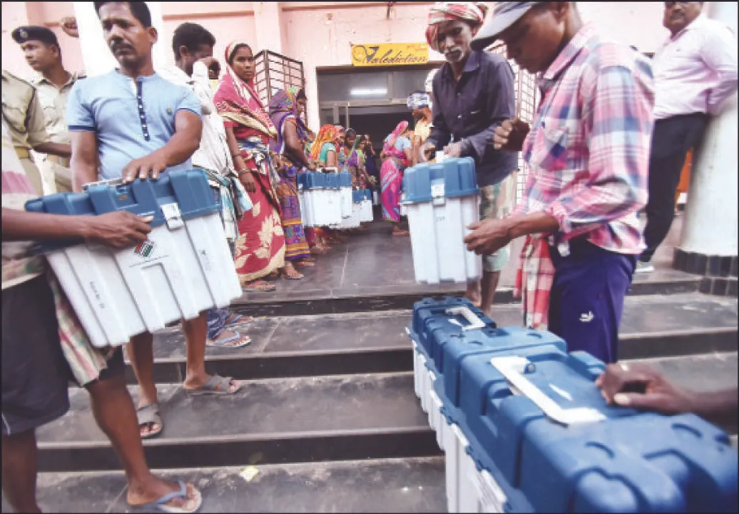  ୫ ନିର୍ବାଚନମଣ୍ଡଳୀର ଇଭିଏମ୍‌ ଓ ଭିଭିପ୍ୟାଟ୍‌ ଏବେ ଷ୍ଟ୍ରଙ୍ଗରୁମ୍‌ରେ: ବିଜେବି କଲେଜରେ ହୋଇଛି ଷ୍ଟ୍ରଙ୍ଗରୁମ୍