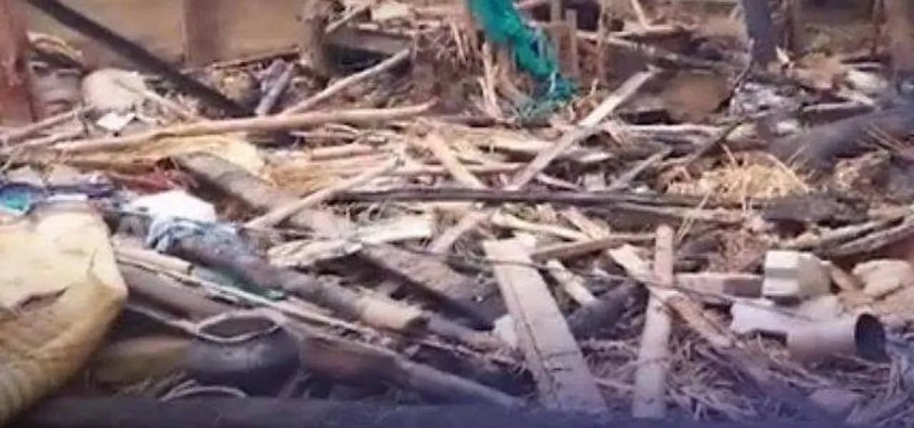  ୫ ଦିନ ଭିତରେ ଗାଁରେ ୭ ଥର ଲାଗିଲାଣି ନିଆଁ: ଚିନ୍ତାରେ ଗ୍ରାମବାସୀ