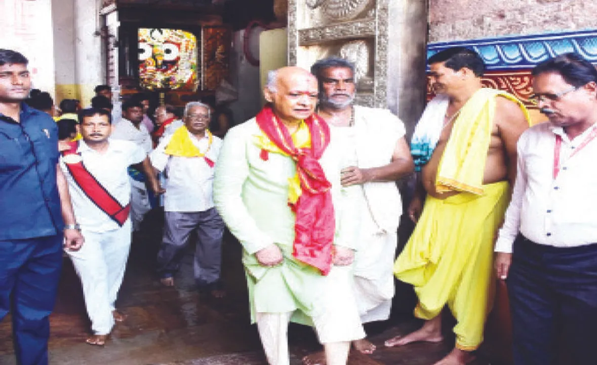  ରତ୍ନଭଣ୍ଡାର ତଦାରଖ କମିଟି ଅଧ୍ୟକ୍ଷଙ୍କ ବୈଠକ: ରଥଯାତ୍ରା ବେଳେ ରତ୍ନଭଣ୍ଡାର ଅଳଙ୍କାର ଗଣତି