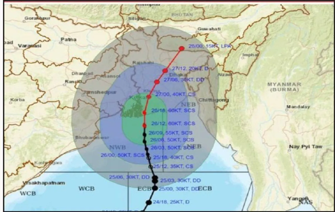  ସ୍ଥଳଭାଗ ଛୁଇଁଲା ‘ରେମାଲ’: ପବନର ବେଗ ୧୩୦ କିମି