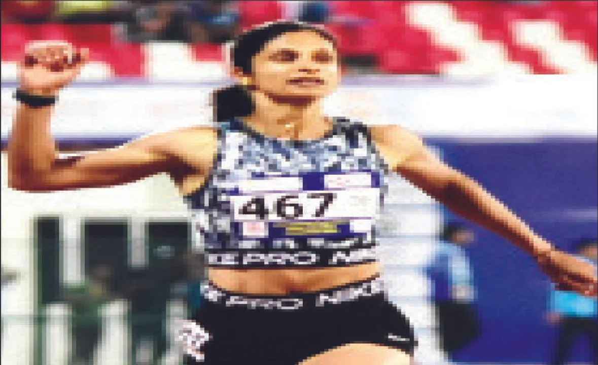  ୨୦୦ ମିଟର ଫାଇନାଲ୍‌ରେ ଶ୍ରାବଣୀ