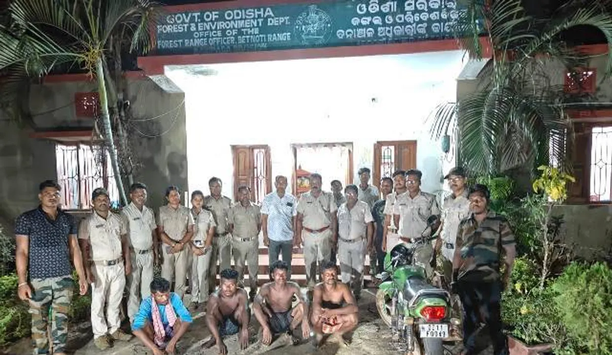 ହରିଣ ଶିକାର ମାମଲାରେ ଗିରଫ ହେଲେ ୪ଅଭିଯୁକ୍ତ, ଏବେବି ୨ ଫେରାର
