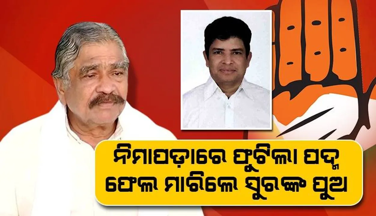  ନିମାପଡ଼ାରେ ହାରିଲେ ସୁରଙ୍କ ପୁଅ ସହ ବିଜେଡି ପ୍ରାର୍ଥୀ: ଜିତିଲେ ପ୍ରଭାତୀ ପରିଡା