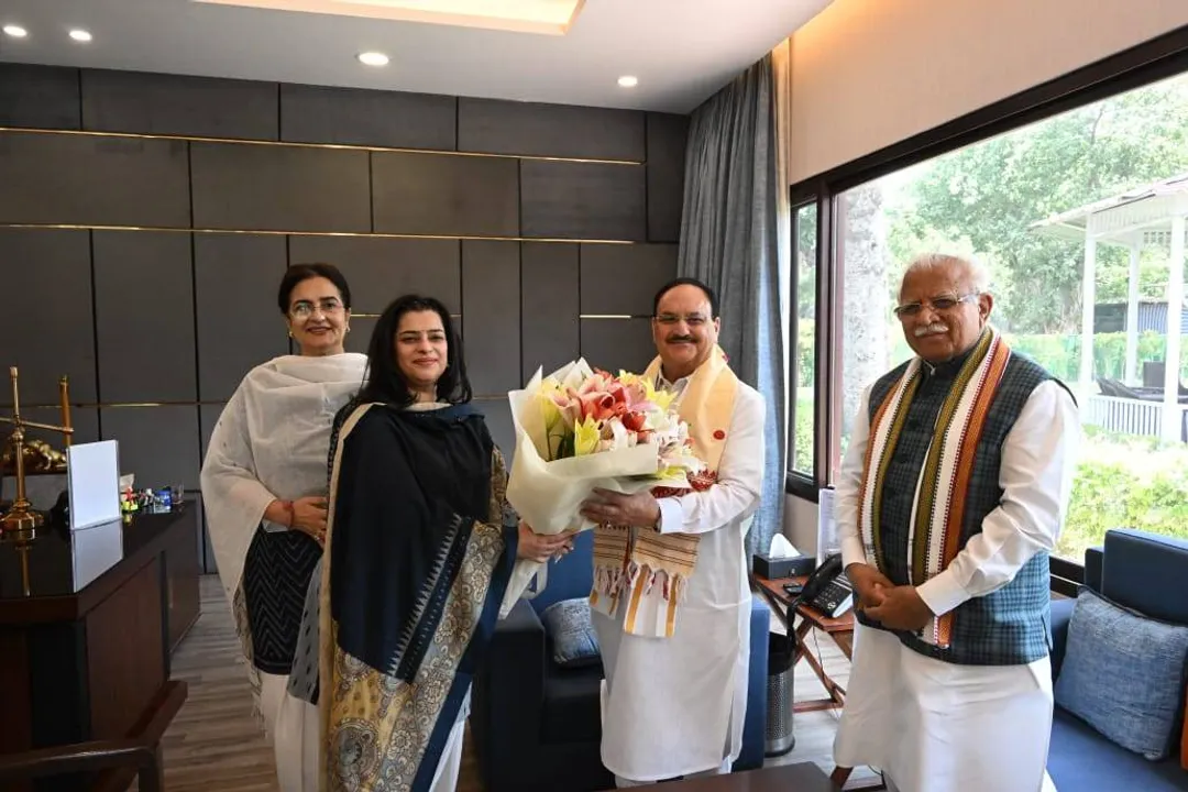  ବିଜେପିରେ ମିଶିଲେ କିରଣ ଚୌଧୁରୀ, ବରିଷ୍ଠ ନେତାଙ୍କୁ ଟାର୍ଗେଟ କଲେ କୁମାରୀ ଶୈଳଜା