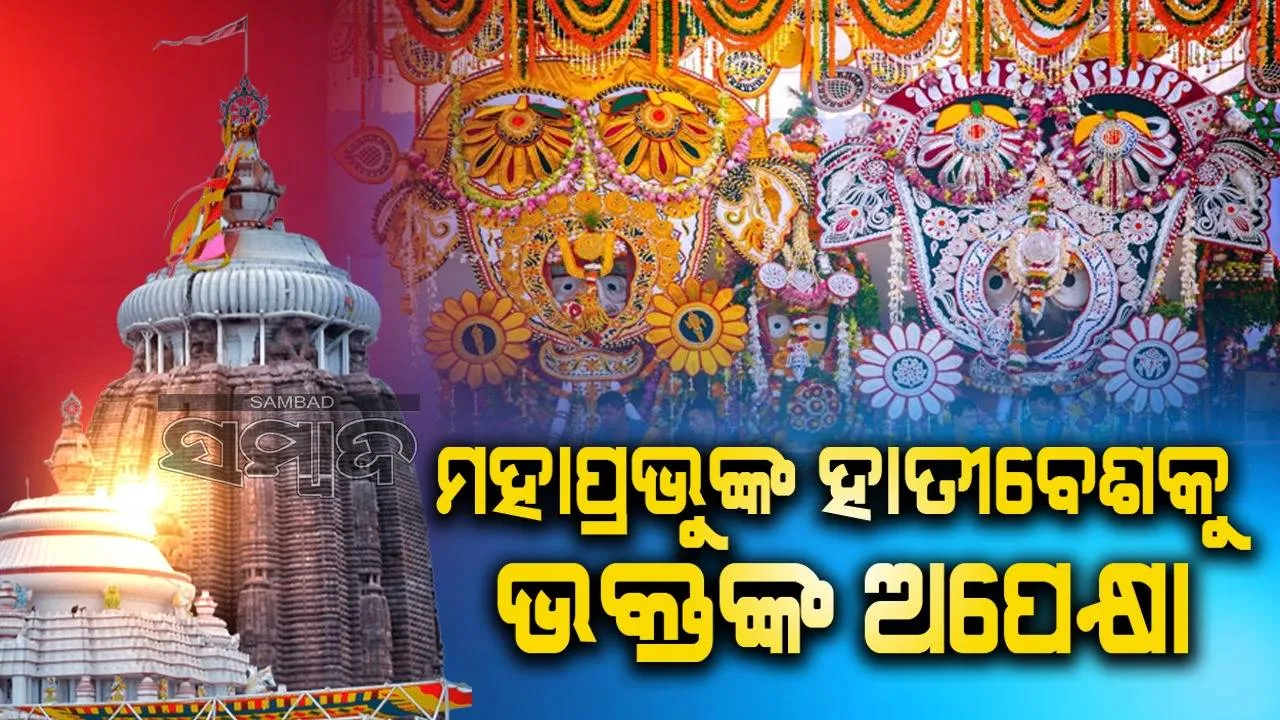 ରାତି ପାହିଲେ ମହାପ୍ରଭୁଙ୍କ ସ୍ନାନଯାତ୍ରା; ସ୍ନାନବେଦୀରେ ଭକ୍ତଙ୍କୁ ଦର୍ଶନ ଦେବେ ଚତୁର୍ଦ୍ଧାମୁରତି
