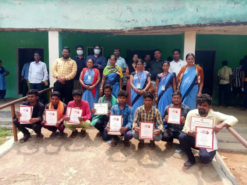  ରକ୍ତଦାନ ଶିବିର: ୬୪ ୟୁନିଟ ରକ୍ତ ସଂଗ୍ରହ
