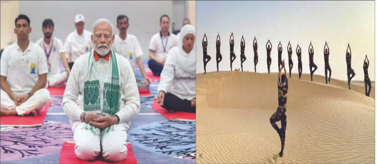  ଯୋଗମୁଦ୍ରାରେ ସାରା ବିଶ୍ବ: ନିଜ ପାଇଁ ଓ ସମାଜ ପାଇଁ ଯୋଗ
