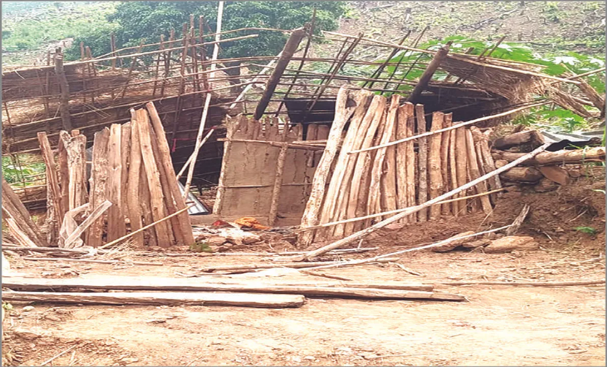  ନିୟମଗିରିରେ ପଶିଲେ ୧୮ହାତୀ: ଘର, ସରକାରୀ କାର୍ଯ୍ୟାଳୟ ପାଚେରି ଭାଙ୍ଗିଲେ
