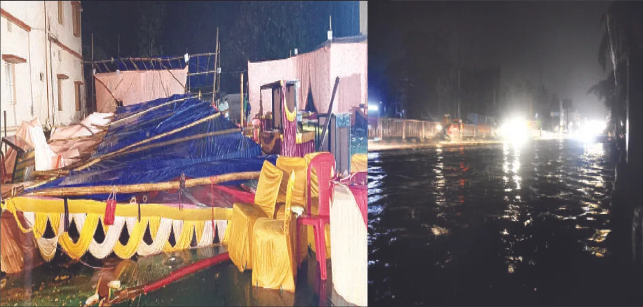  ବର୍ଷିଲା, ଭାଙ୍ଗିଲା, ଉଡ଼ାଇଲା: ଉପୁଡ଼ିଲା ଗଛ, କଟିଗଲା ବିଜୁଳି