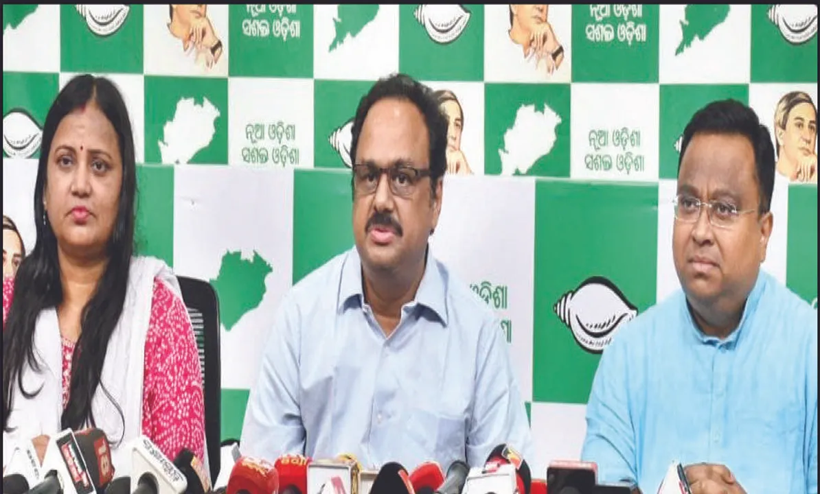  ୨୪ ବର୍ଷ ସେବା ପାଇଁ ସୁଯୋଗ ଦେଇଥିବାରୁ ଓଡ଼ିଶାବାସୀଙ୍କୁ କୃତଜ୍ଞତା: ବିଜେଡି