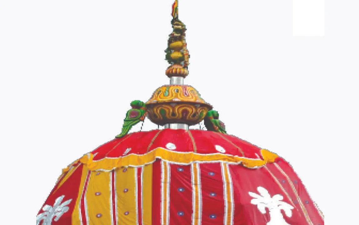  ନନ୍ଦିଘୋଷ ରଥ: ୩୩ ହାତ ୫ ଆଙ୍ଗୁଳି