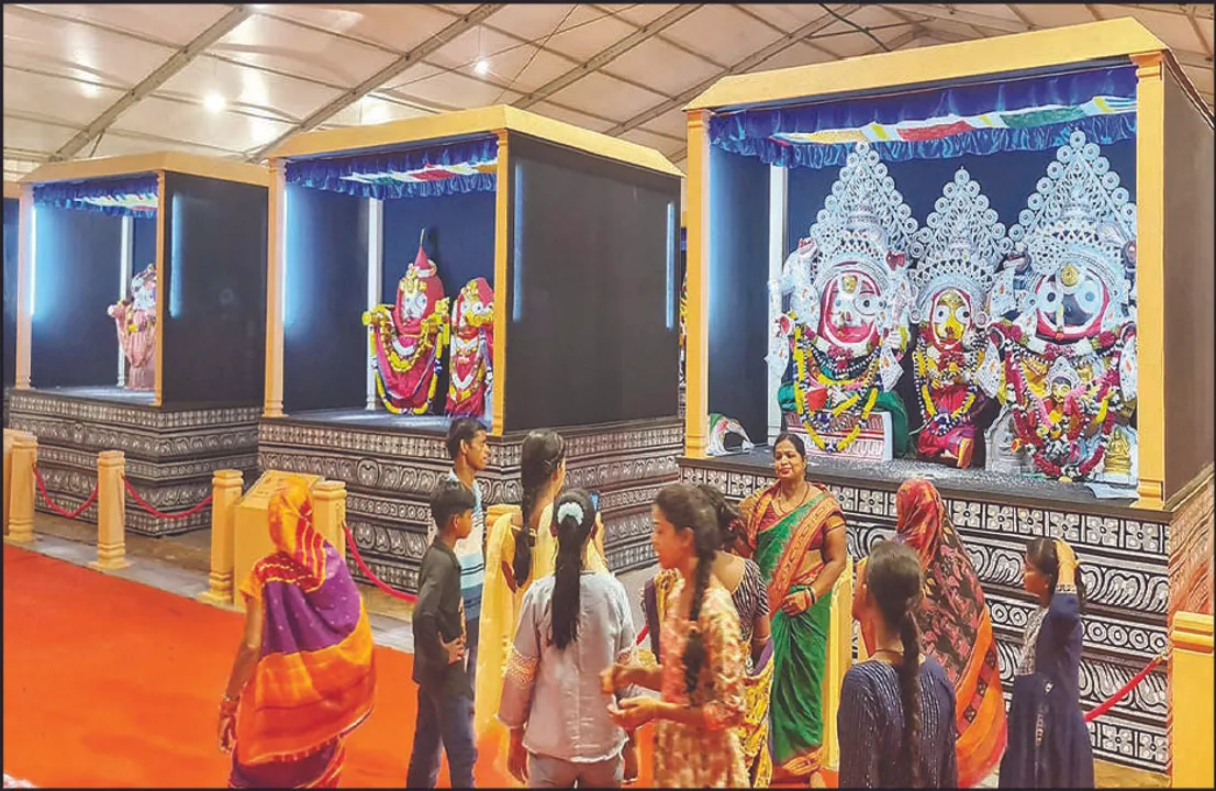  ଶ୍ରୀମନ୍ଦିର ଆଲୋକୀକରଣ, ବେଶ ପ୍ରଦର୍ଶନୀ: କେହି ଜାଣନ୍ତିନି କିଏ କରିଛି