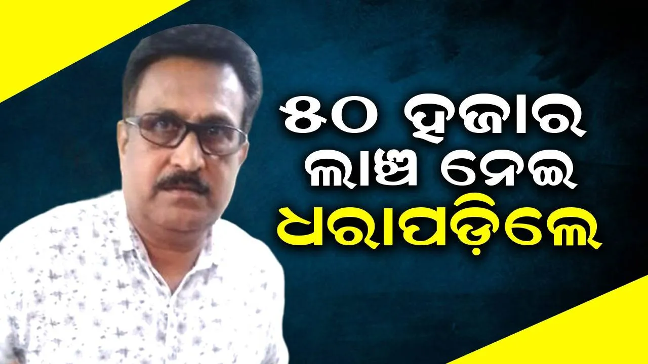 ଭିଜିଲାନ୍ସ ଜାଲରେ ଫସିଲେ ଯୋଗାଣ ବିଭାଗର ଅଧିକାରୀ