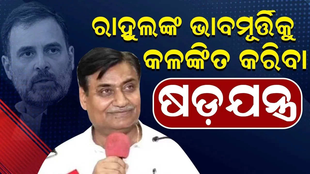  ରାହୁଲଙ୍କ ଭାବମୂର୍ତ୍ତିକୁ କଳଙ୍କିତ କରିବା ପାଇଁ ଷଡ଼ଯନ୍ତ୍ର: ସୋସିଆଲ ମିଡ଼ିଆର ବ୍ୟବହାର କରିଛି ବିଜେପି
