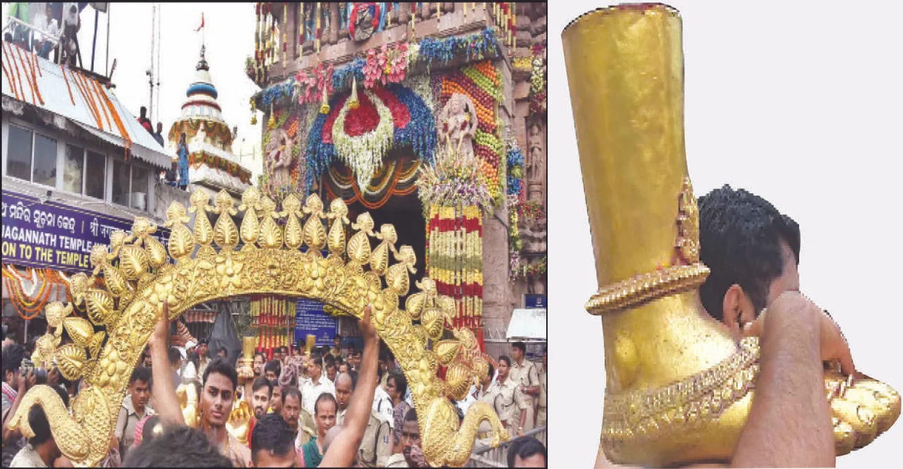  ମର୍ତ୍ତ୍ୟବୈକୁଣ୍ଠ କ୍ଷେତ୍ରାଧିପତିଙ୍କ ସୁନାବେଶ: ୧୩୮ କିସମର ରତ୍ନଖଚିତ ଅଳଙ୍କାରରେ ହେଉଥିଲା ସୁନାବେଶ