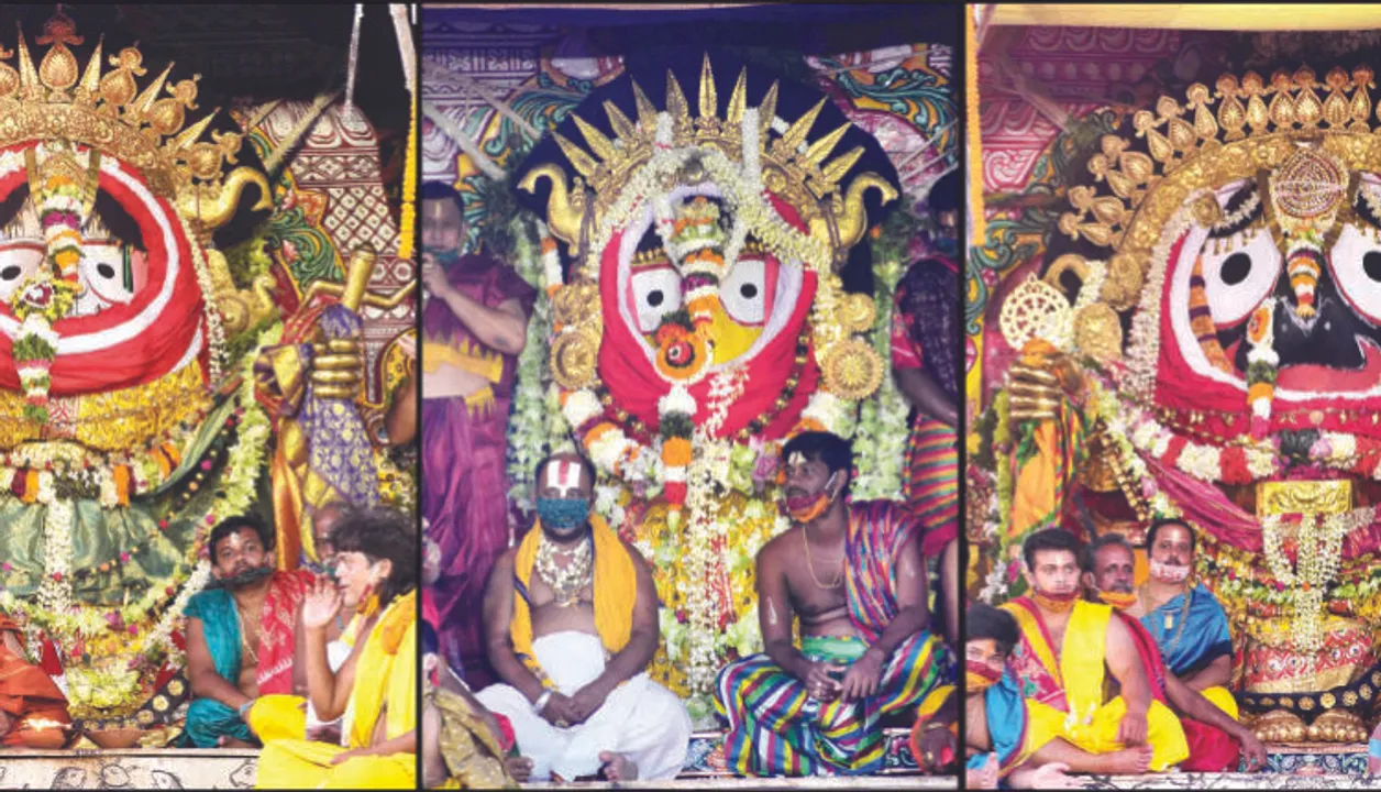  ମହାପ୍ରଭୁଙ୍କ ସୁନାବେଶ ପାଇଁ ପ୍ରସ୍ତୁତି ଜାରି, ରତ୍ନଭଣ୍ଡାରରୁ ରଥ ଉପରକୁ ଗଲା ଅଳଙ୍କାର