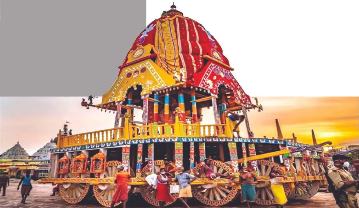  ତ୍ରିତଳ ରଥ, ତ୍ରିଗୁଣ ରଜ୍ଜୁ