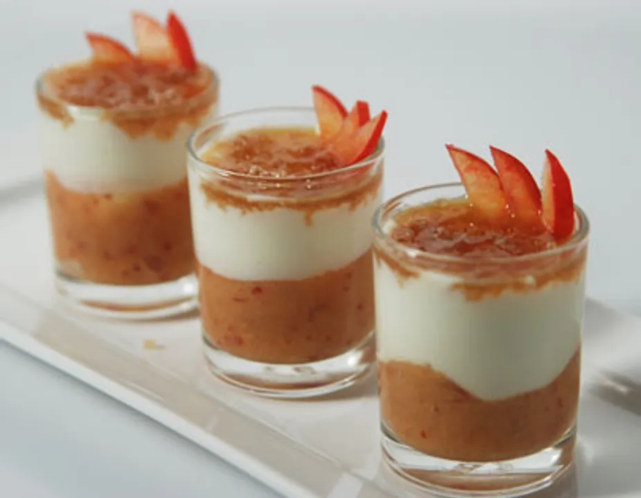 मिक्स्ड फ्रूट योगर्ट ब्रूली