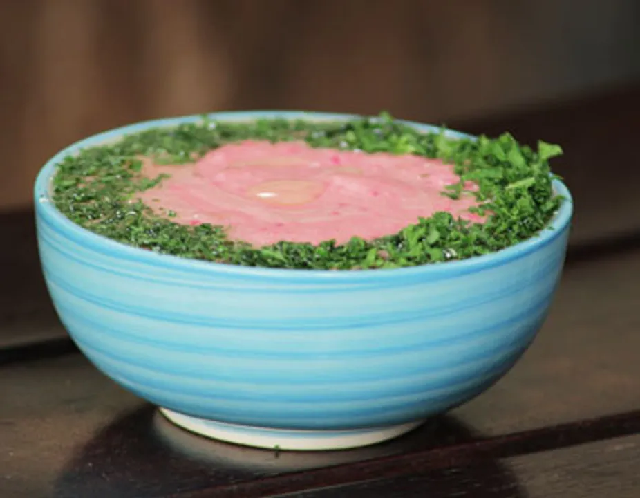 बीटरूट हुम्मस 