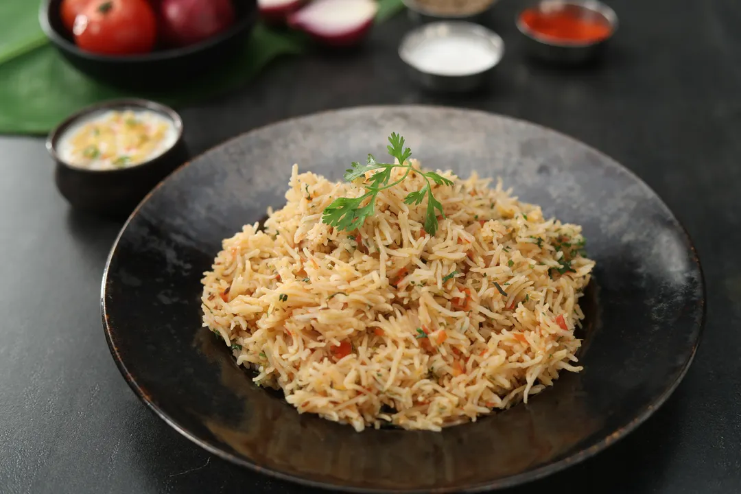 Onion Tomato Pulao - YT