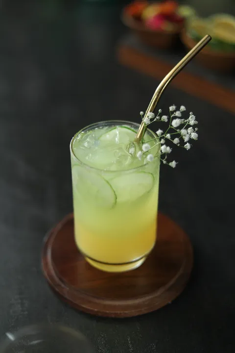Muskmelon Cucumber Drink 1 - YT