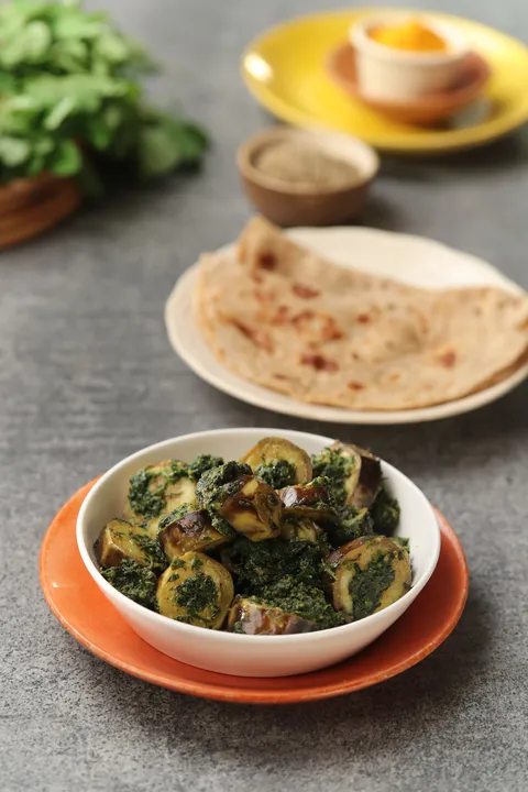 Methi Kela Bhaji 1 - YT