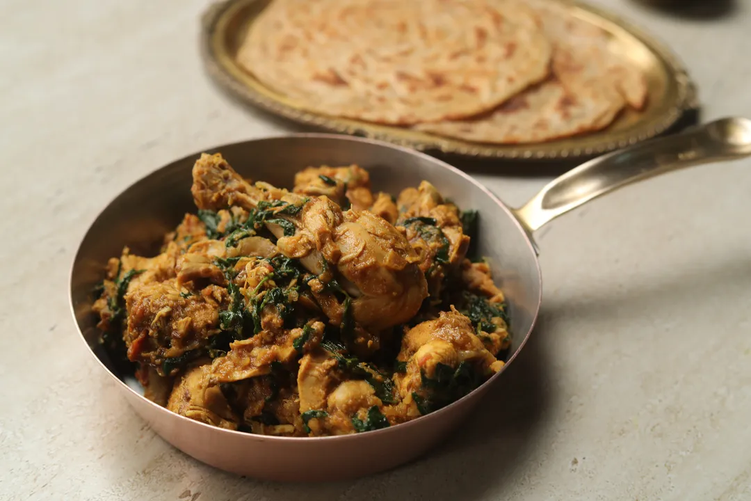 Methi Chicken Sukka - YT