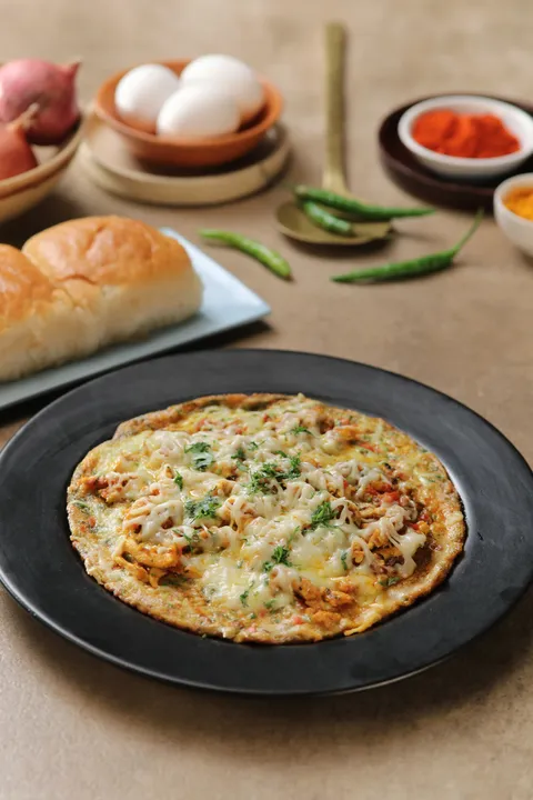 Masala Chicken Omelette 1 - YT