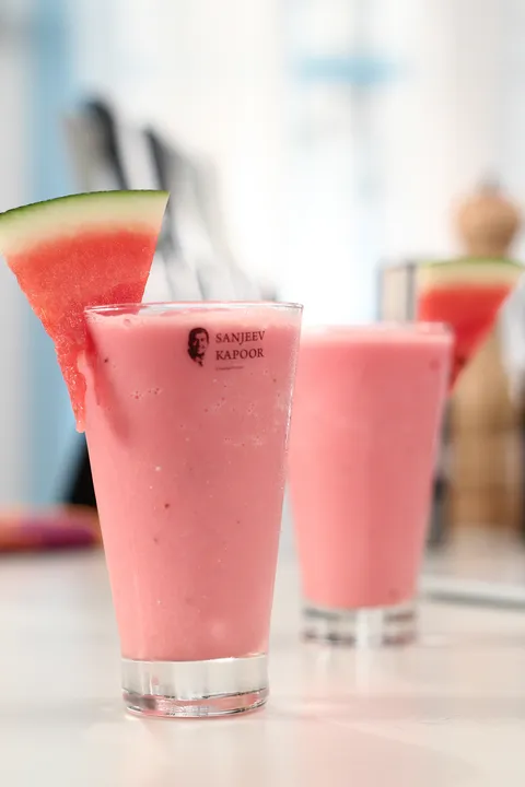 Watermelon and Rose Smoothie