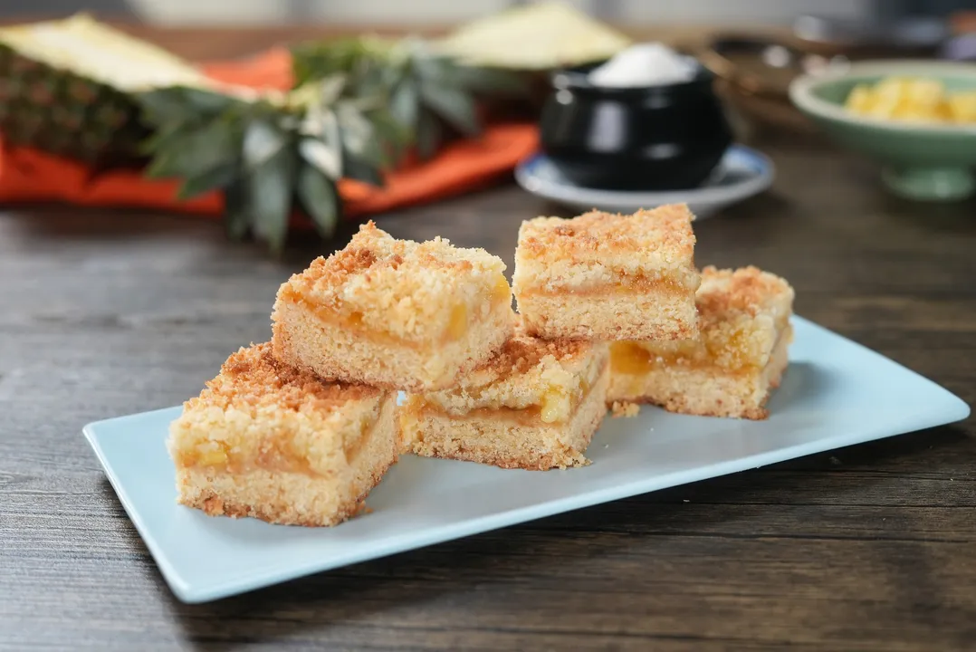 Eggless Pina Colada Slice 4