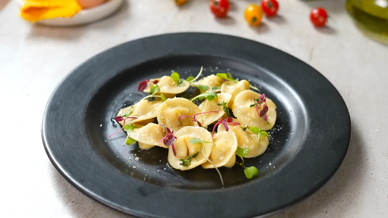Prawns Ravioli With Herb Butter 2