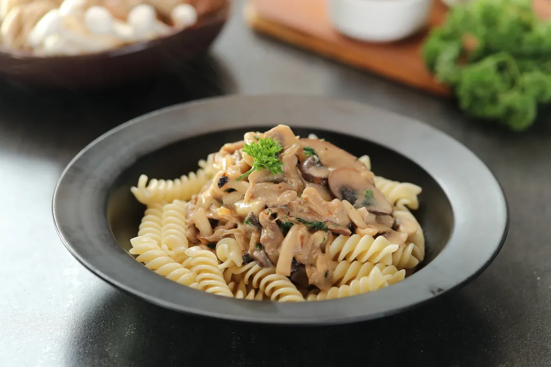 Mushroom Stroganoff 2