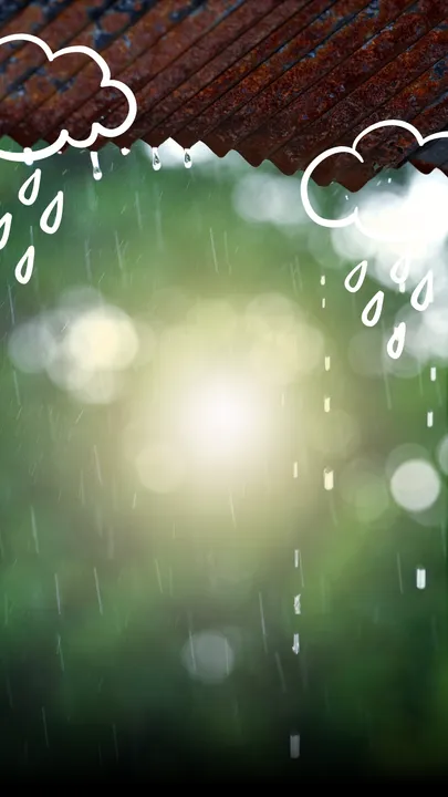 Green Monsoon India Minimal YouTube Thumbnail (720 x 1280 px)