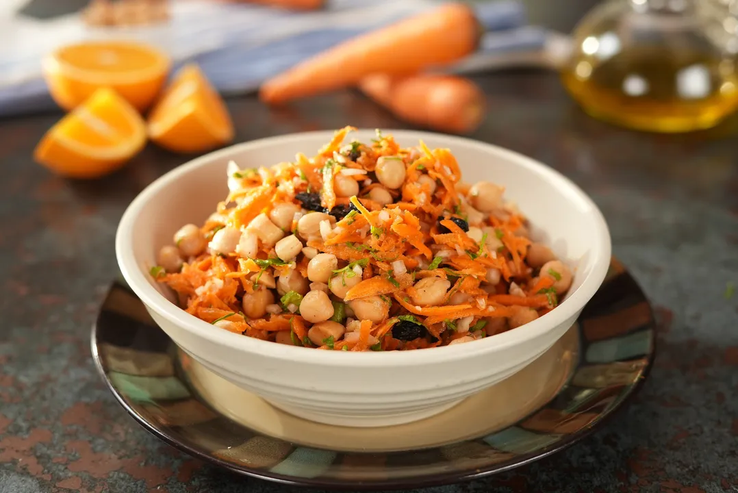 Carrot And Chickpea Salad - YT
