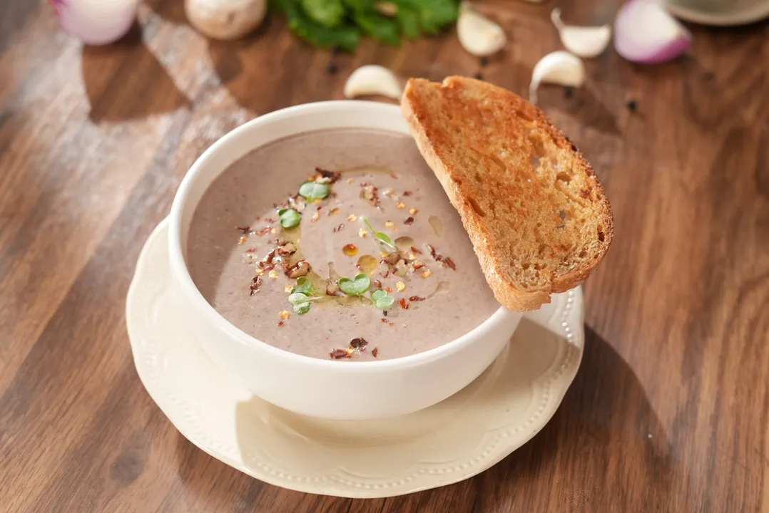 Mushroom And Pecan Soup 1 - YT