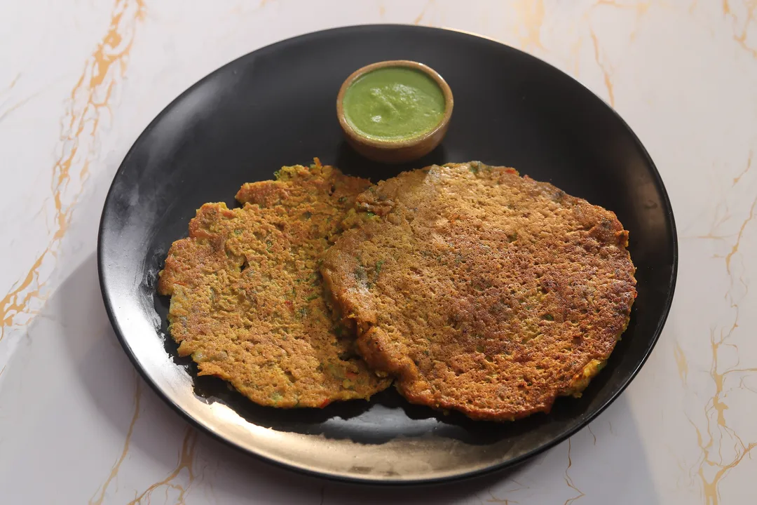 Masala Oats Cheela - YT