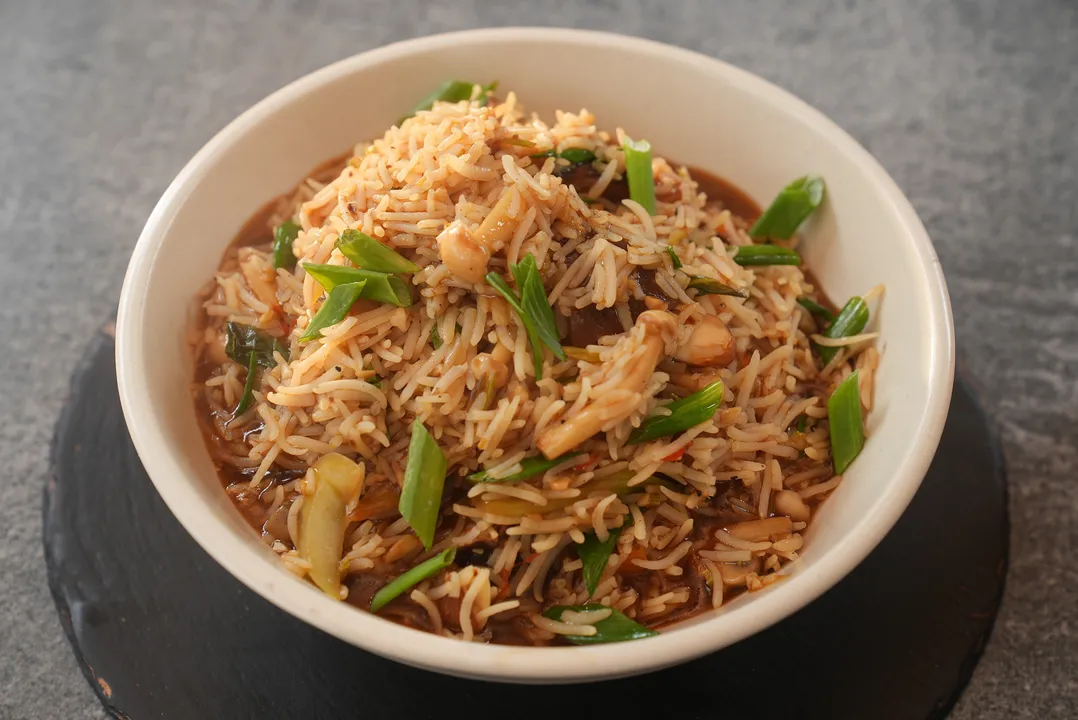 Wild Mushroom and Almond Pot Rice - YT