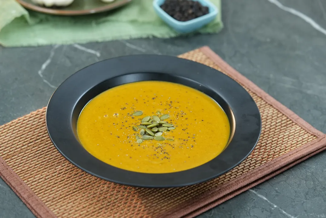 Roasted Pumpkin and Almond Soup - YT