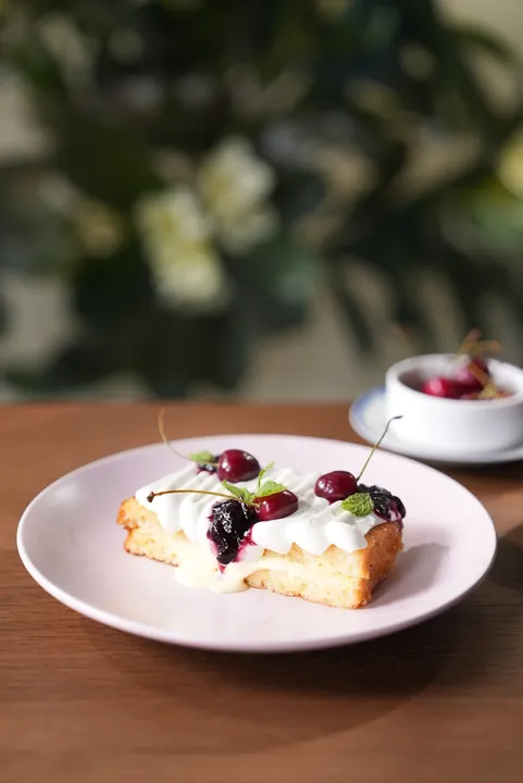 Cherry French Toast 1 - YT